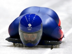 Lizzy Yarnold - British Olympic Champion with BIG ass - N