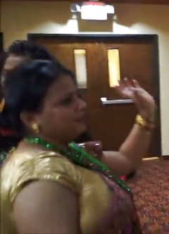 Huge boobs indian aunty, dancing in party... just 4 titfuck - N