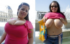 DRESSED UNDRESSED... (2)Dressed undressed - big boobs editio - N