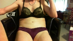 Purple panties - N