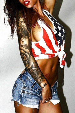 Sexy Patriotic Girls - N