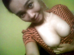 Asian teens showing off tits - N