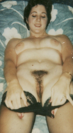 Vintage Polaroid Blowjob Queen Brenda from Bangor Maine - N