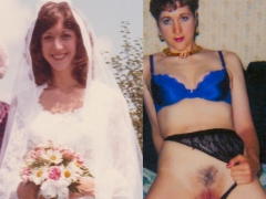 Vintage Polaroid Blowjob Queen Brenda from Bangor Maine - N