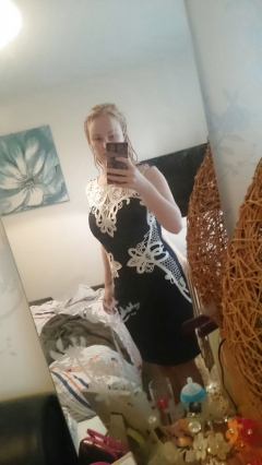 Blonde milf, chubby - N