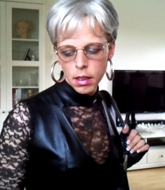 Sissy Sexy Leather Dress - N