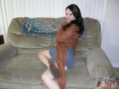 Sexy MILF Spreads Pussy - N
