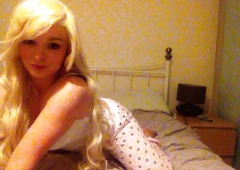 Busty british amateur teen - playing at home and out and abo - N