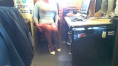 Heels,nylons,Short Skirt Crossdressing - N