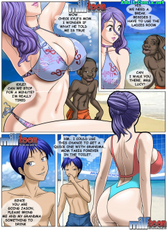 Milftoon Beach Adventure 3 to 4 - N