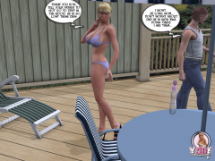Son Cum on Mom boobs Y3DF - N