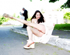 girls without panties outdoors erotica - N