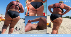 BBW and SSBBW beach voyeur (My work) - N