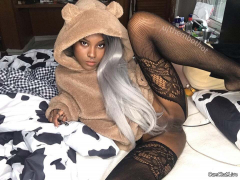 Ebony Juicy Booty - N