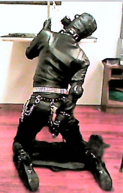 Leather Tiny Dick Jerkoff Session 1 - N