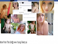 Slim Redhead Emo Teen , Stolen From Facebook - N