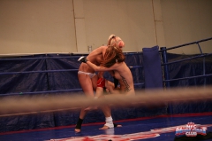 A rookie fighter, Leyla - N