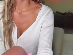 Step Mom Catches Step Son Masterbating And Helps Him Cum!