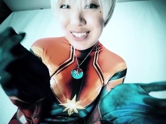 MILF CAPTAIN MARVEL BANGS PETER PARKER POV - Little Puck -