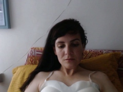 Hottest brunette solo webcam masturbation 2