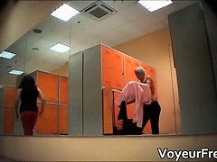 Alone up the locker room spy webcam part3