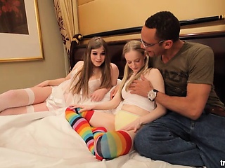 One of the sexiest hardcore threesome scenes!