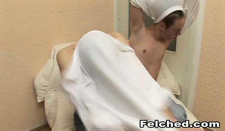 Felch Gay gets Anal Fuck and Cum Drop