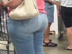 Grandma With A Large Booty At Costco