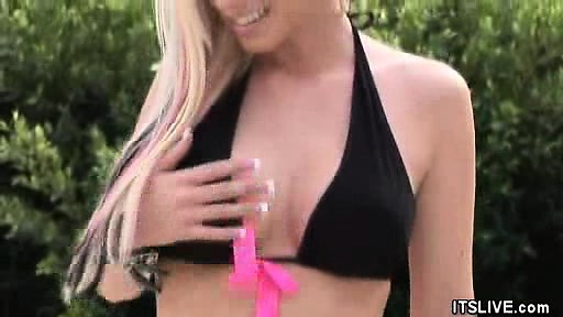 Poolside Threesome Fucking