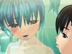 Anime anime sex doll gets fucked good in shower