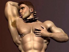 3D Straight Boys Ravaged by Muscle Men!