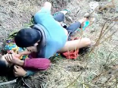 AsianSexPorno.com - Indian college couple outdoor sex