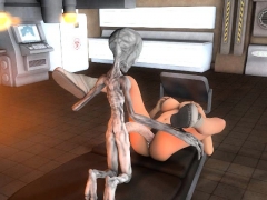 3d Girls Destoyed By Alien Creatures!