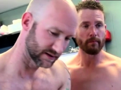 Gay boys tossing off saunas First Time Saline Injection