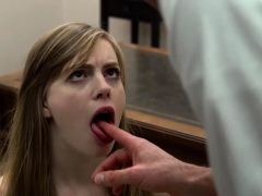 Teen cum swallow I've looked up to President Oaks my