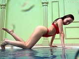 Lina Mercury hot underwater show