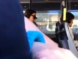 touch dick Stranger bus