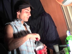 Caravan Boys - Handjob - Gypsy Mauricio