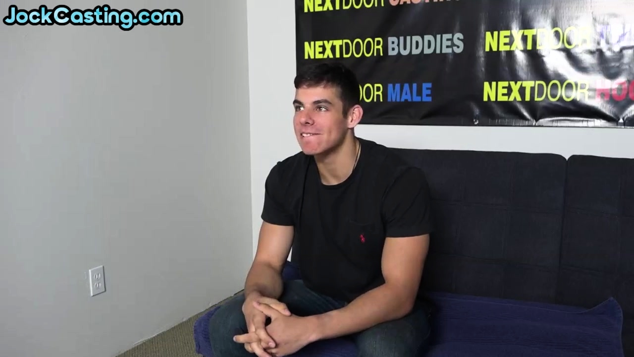 Casting amateur solo jock wanks cock