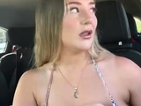 bethany lily april getting changed in a car ??? ready for