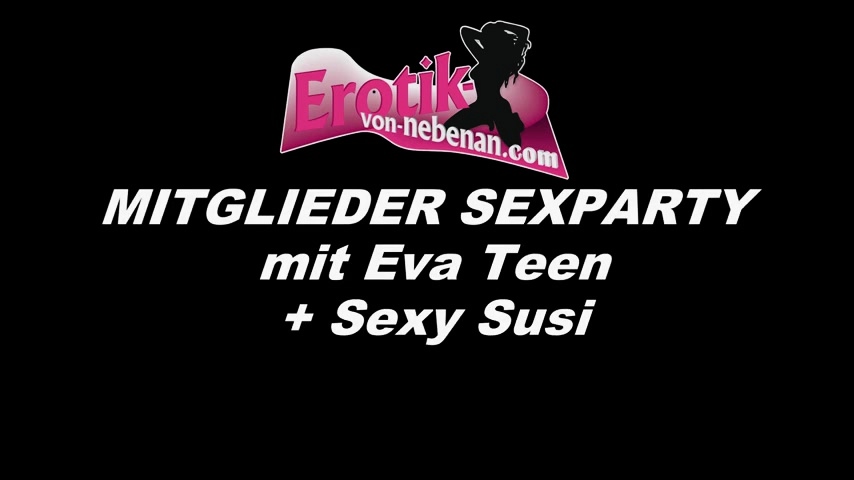 cute swinger Eva Teen inseminated at a sex orgy