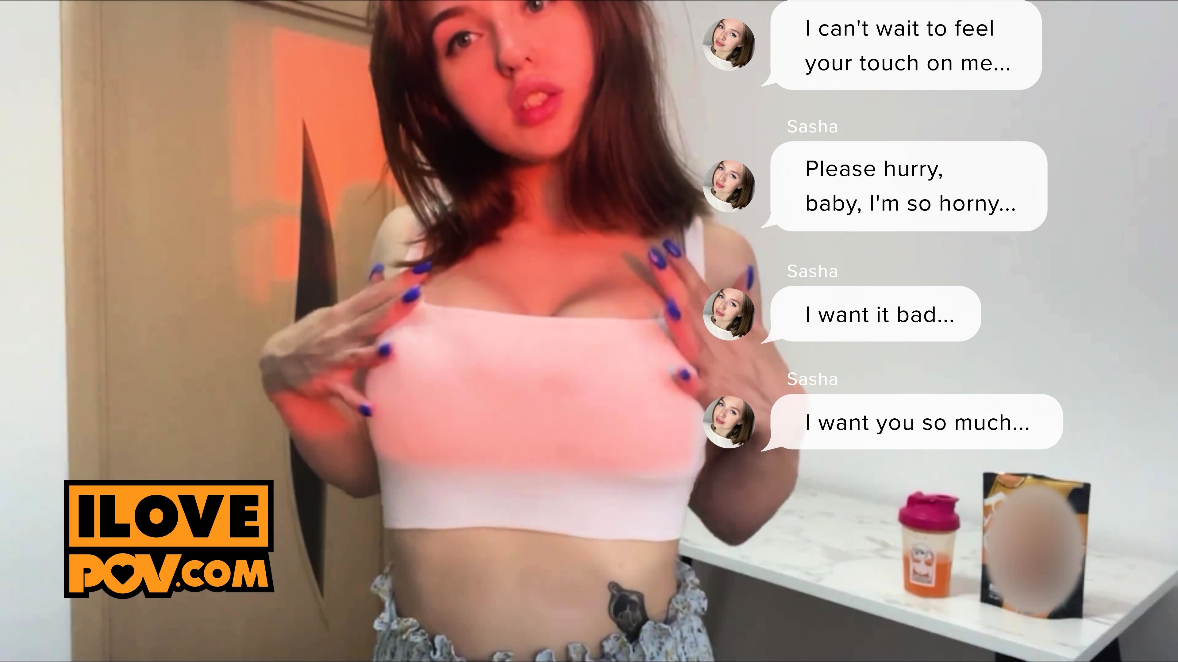 POV - A naughty rendez vous with POV fuck babe Honey Sasha