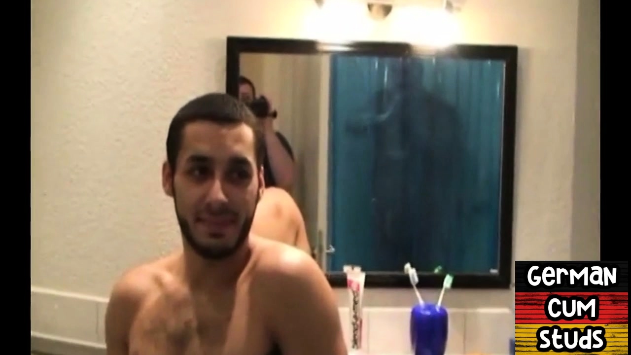 Fat German rimmed DILF sucks stud cock