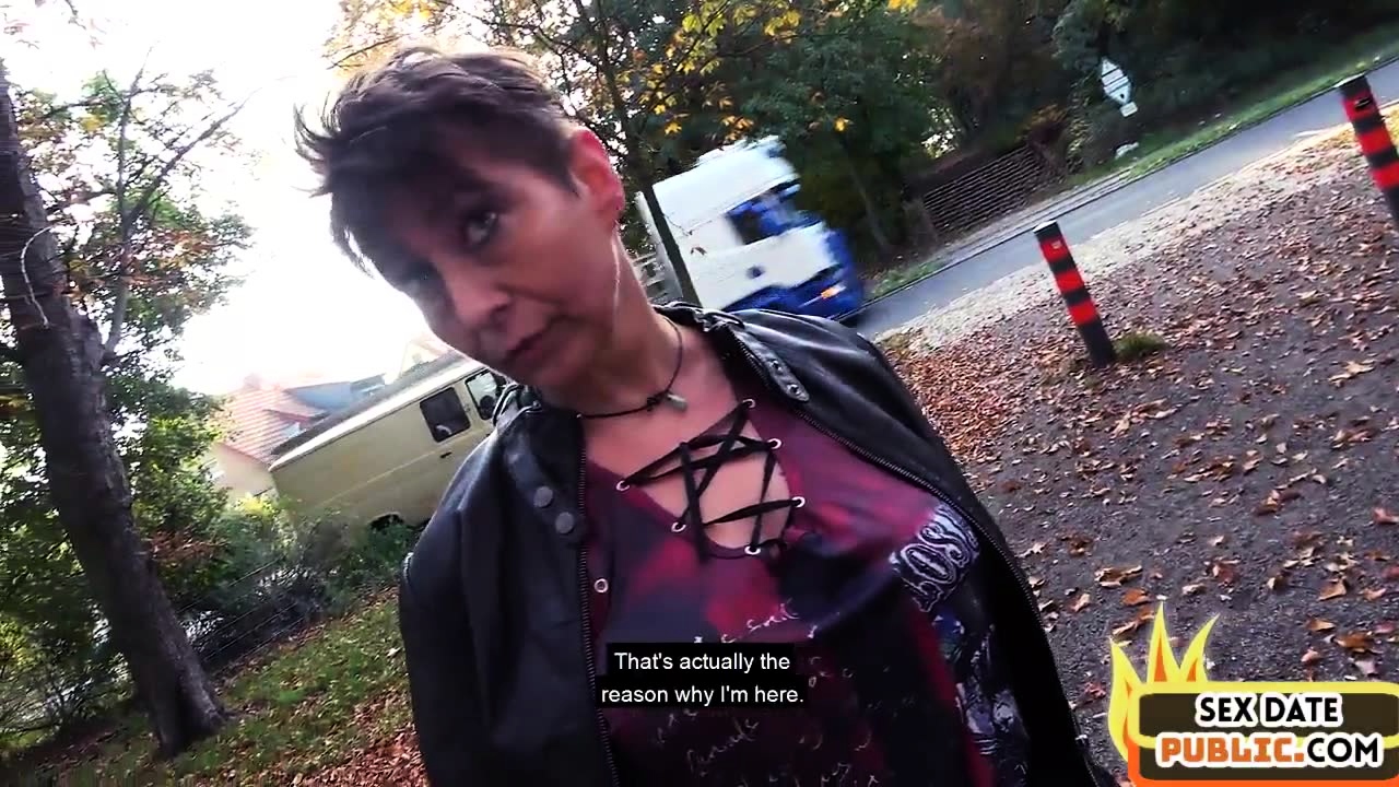 Public bigass mature POV fucked outdoor