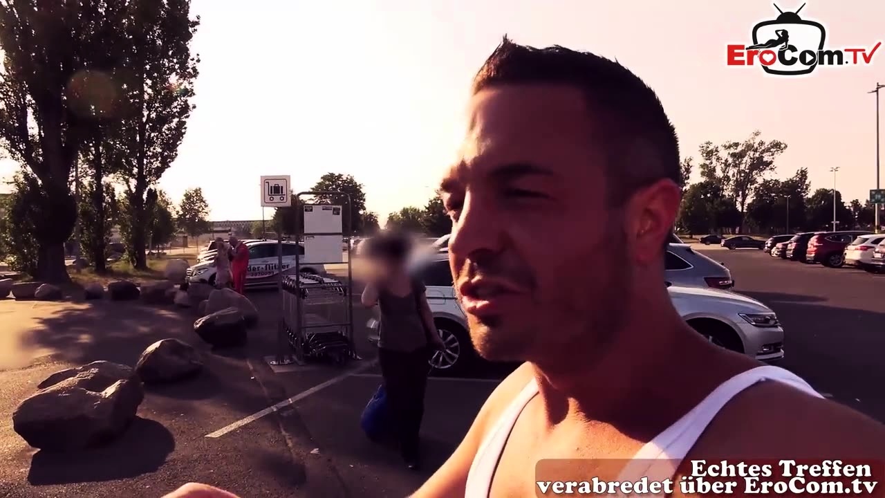 Strangers with natural tits picked up to fuck