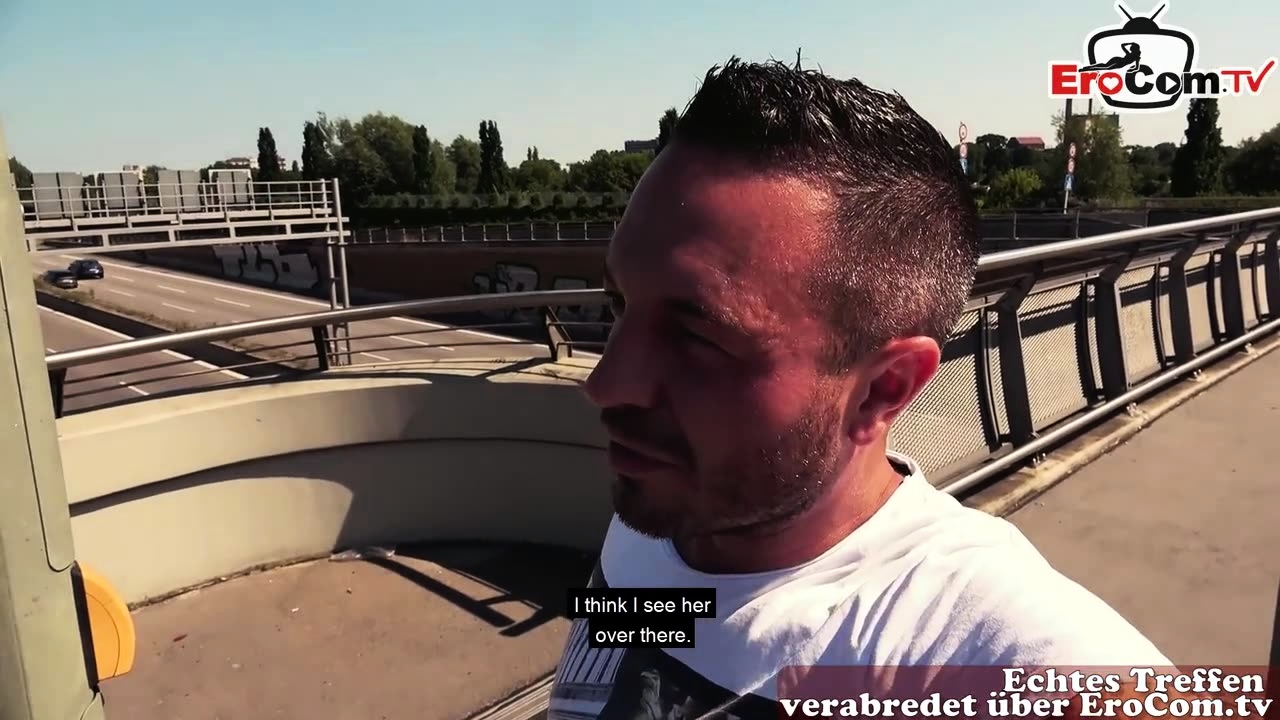 Sex on the side of the road with a tattooed breast miracle