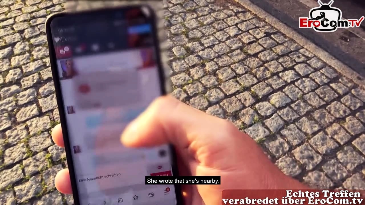 Fucking at the Berlin landmark with a blonde