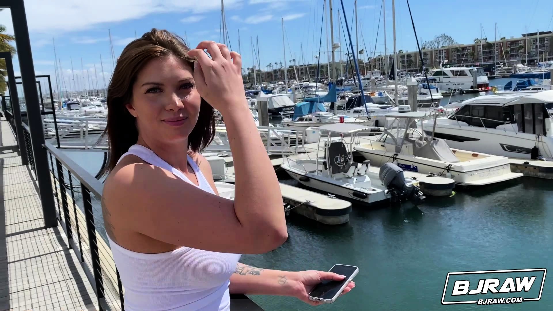 BJRAW Leah Winters luscious dick sucking lips