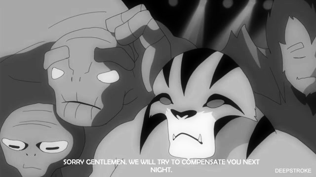 Hentai redhead gives blowjob and having sex