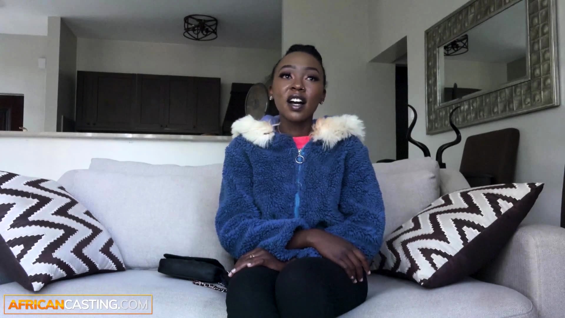 Black Beauty Gets Tight Pussy Pounded In Casting